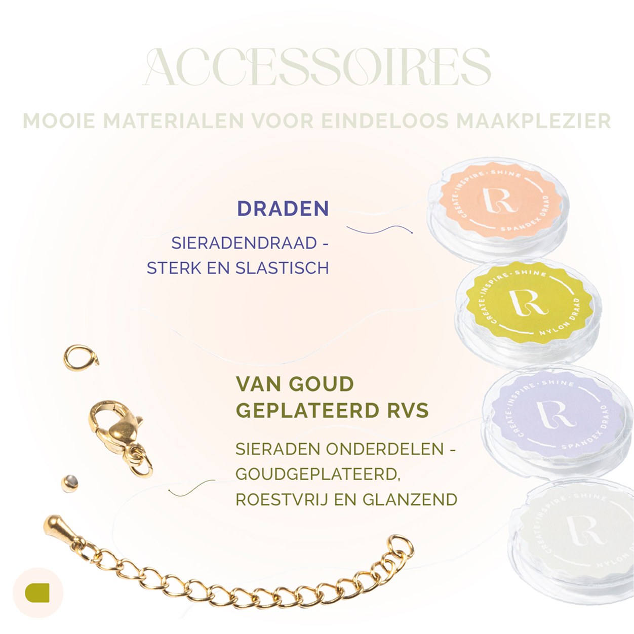 Kralenset Luxe Glaskralen