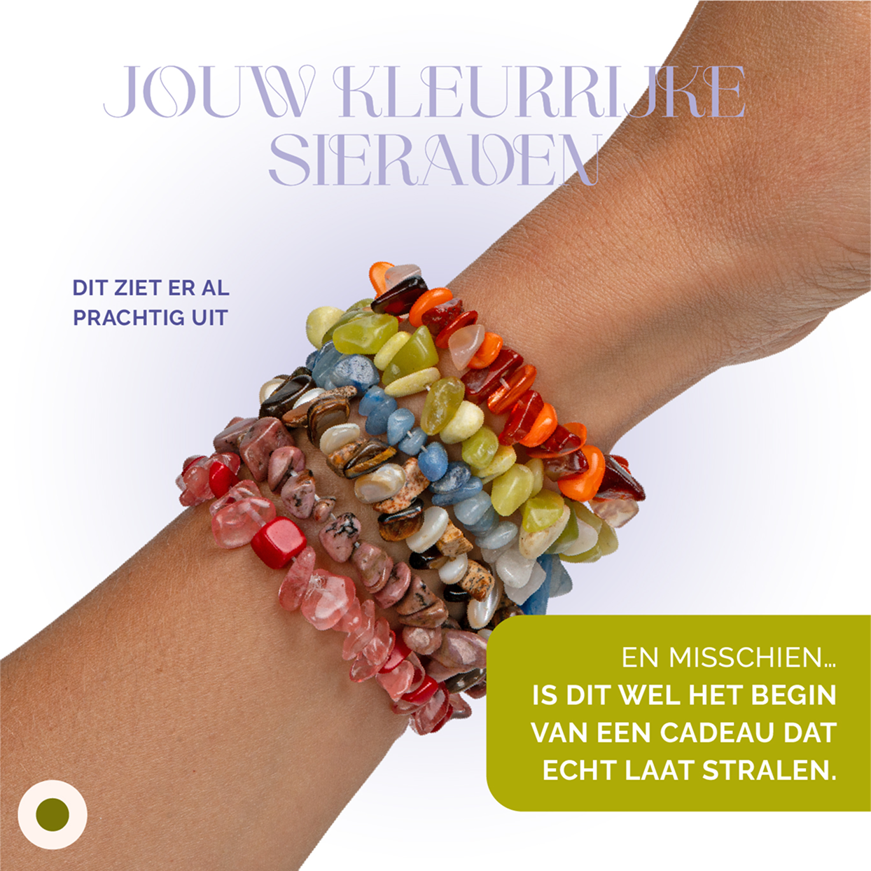 Kralenset Luxe Natuursteen